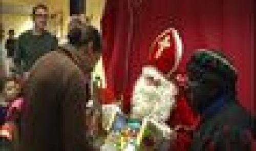 Saint-Nicolas chez les petits malades